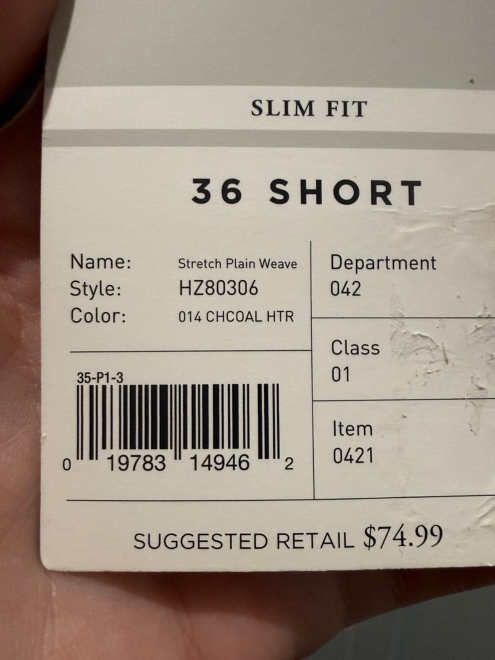 Haggar Men's Black Single-Breasted Sport Coat - Picture 5 of 7